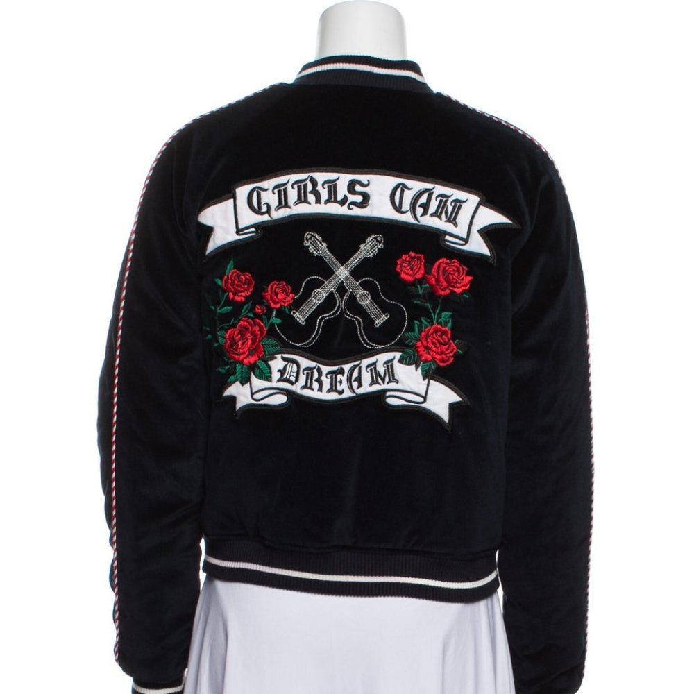 SANDRO Sz 0 Phedre reversible bomber jacket